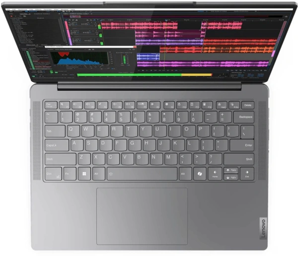 Ноутбук Lenovo Yoga Slim 7 14IMH9 Core Ultra 7 155H 16Gb SSD1Tb Intel Arc 14" OLED WUXGA (1920x1200) Windows 11 Home English grey WiFi BT Cam (_83CV0047IN)
